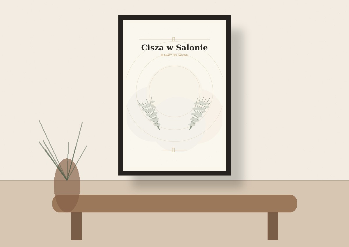 Mockup Cisza w Salonie