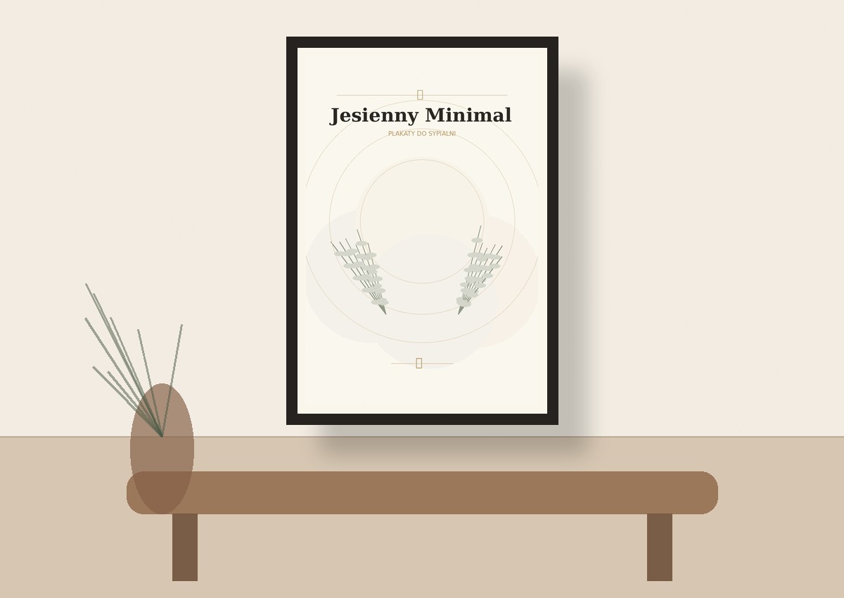 Mockup Jesienny Minimal