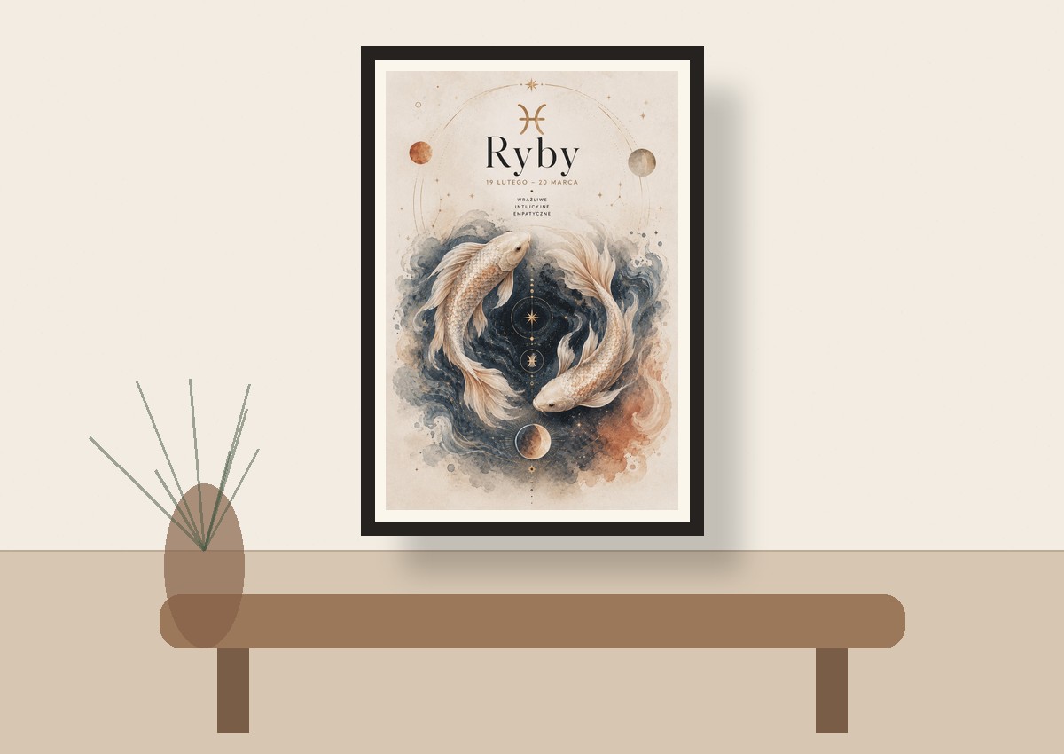 Mockup Ryby — Sen Oceanu