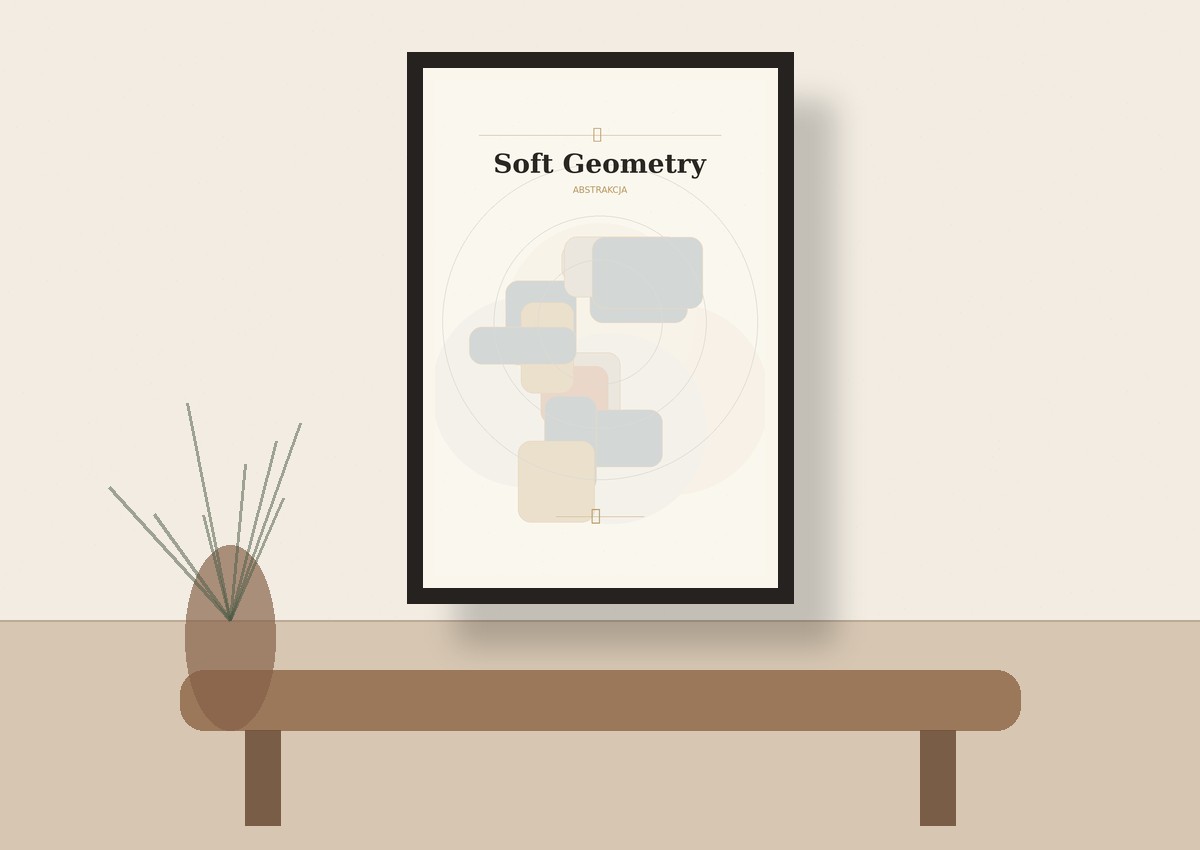 Mockup Soft Geometry