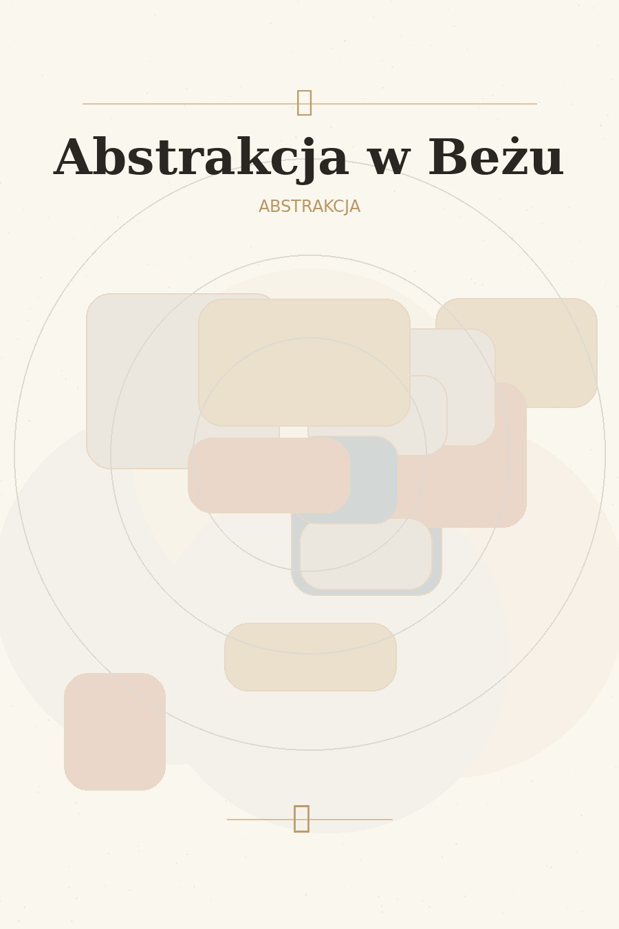 Abstrakcja w Beżu