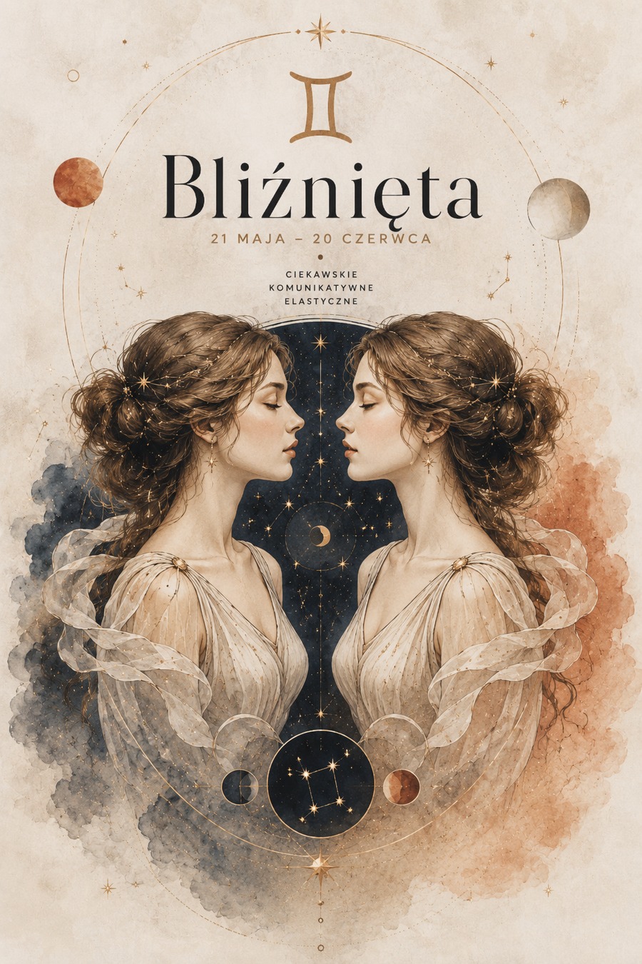 Bliźnięta — Astrologiczna Kompozycja